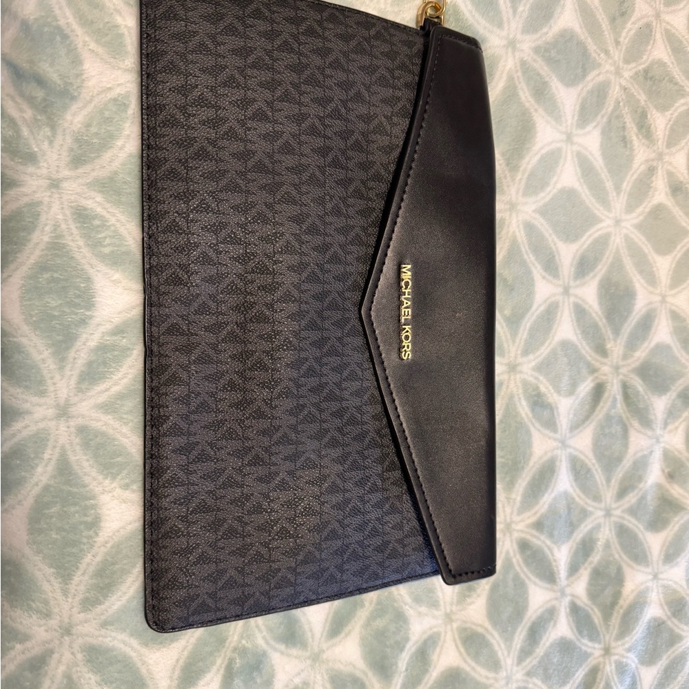 Michael Kors Black and Gray Bag
